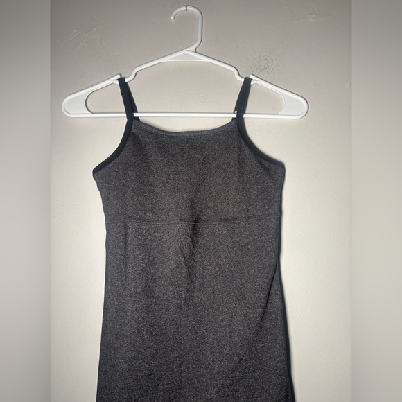 Beyond Yoga Charcoal Gray Black Spacedye Move It Tank Dress size XS - Picture 2 of 6